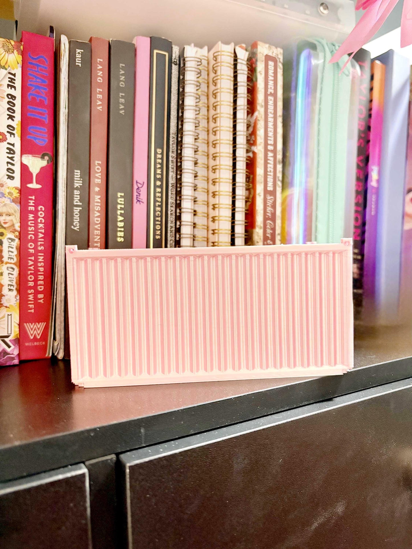 Mini Shipping Container Desk Organizer | 3D Printed Industrial Storage Box with Lid | Stackable Tool & Pen Holder | Cool Office Gift Idea