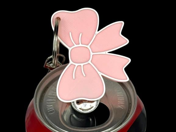 Can Opener Keychain, Cute Soda Opener for Long Nails, Portable Bottle Opener Charm, Arthritis Aid Gift