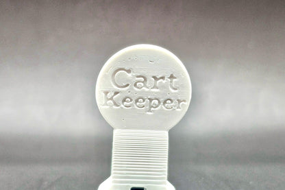 Shopping Cart Hero: Quarter Holder Keychain, Trolley Token, Cart Release Tool, Aldi Quarter Keeper, Reusable Grocery Cart Coin, Stocking Stu