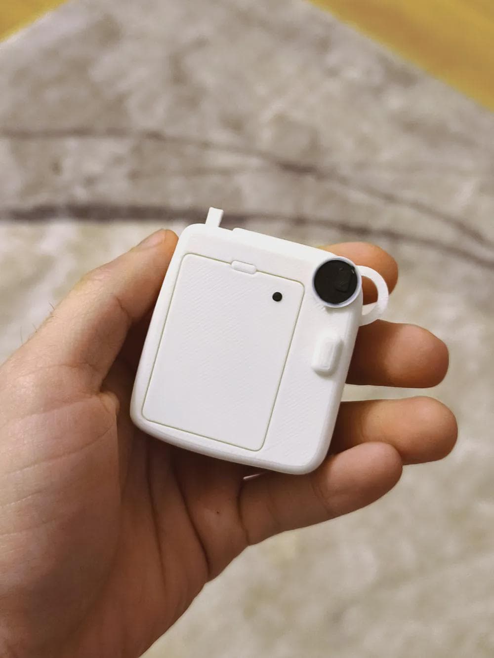 Custom Photo Camera Keychain, Personalized Pet Portrait Keyring, Instax Style Camera Frame, Cute Dog Mom Gift, Polaroid Inspired Accessory