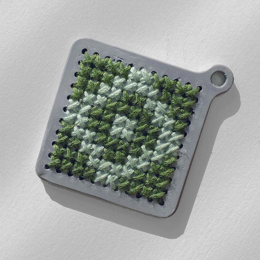 Cross Stitch Keychain