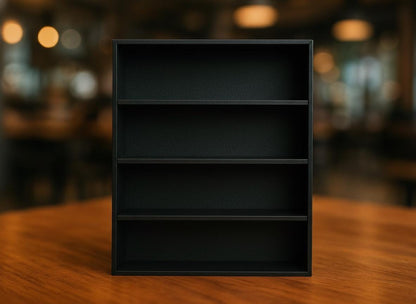 3D Printed Mini Book Case Shelf | Miniature Bookshelf with Mini Books (Dollhouse Library Decor)