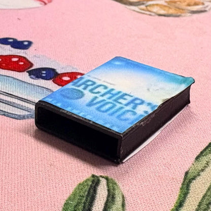 3D Printed Book Shaped Soda Can Opener, Custom Cover Reader Gift, Bibliophile Kitchen Accessory